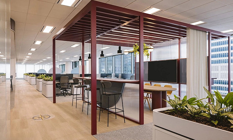 上海中小型輕奢商務(wù)風(fēng)辦公財務(wù)室