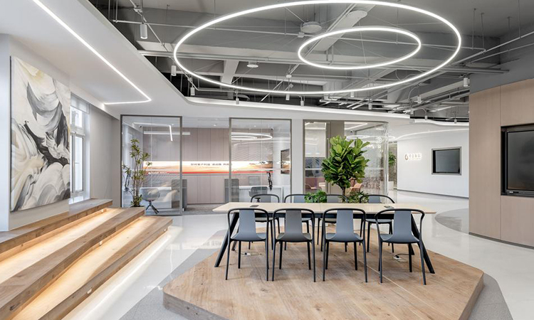 上海某外企海派風(fēng)精裝辦公室