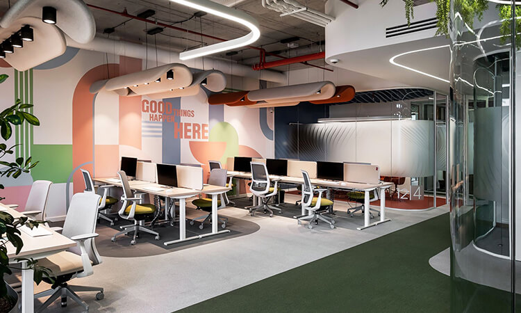 上海530平米現代風辦公室 上海530平米現代風辦公室